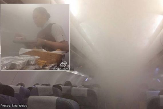 Uap 'Sauna' Muncul di Kabin Bikin Penumpang Shenzhen Airlines Panik - JPNN.COM