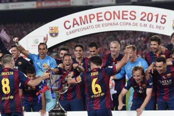 Kantongi Piala Raja, Barca Dekati Treble - JPNN.COM