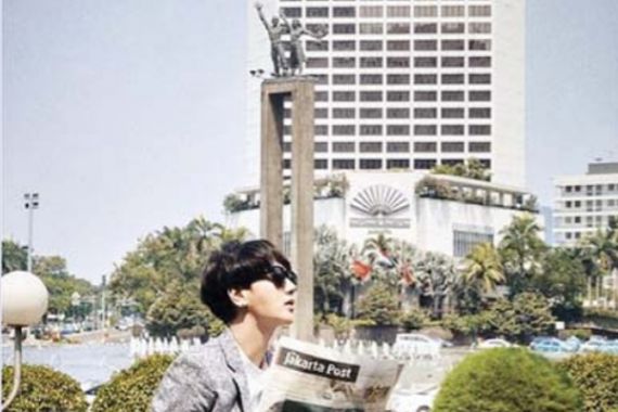 Yesung Suju Duduk Manis Berlatar Hotel Bundaran HI - JPNN.COM