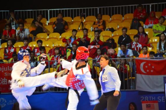 Bantah Wasit Taekwondo Sea Games Singapura Ilegal - JPNN.COM