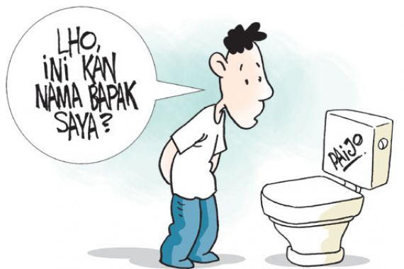 Anda Tertarik? Sumbang Rp 6,6 Juta, Nama Diukir di Toilet Laki-laki - JPNN.COM