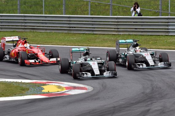 F1 Austria: Rosberg Juara, Raikkonen dan Alonso Gagal Finis - JPNN.COM