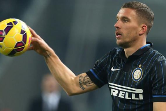 Jeblok di Arsenal, Podolski Malah Menyesal Gabung Inter - JPNN.COM