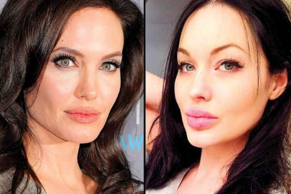 Menurut Anda, Apakah Model Ini Mirip Angelina Jolie? - JPNN.COM