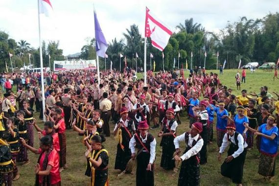 Di Jambore Kwarda NTT, Pramuka Diajarkan Nasionalisme - JPNN.COM