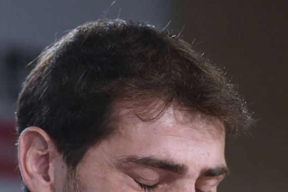 VIDEO Casillas Menangis Ucap Salam Perpisahan untuk Madridista - JPNN.COM