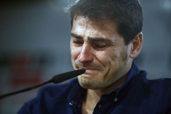 Inilah Wajah Sedih Iker Casillas saat Pamitan - JPNN.COM