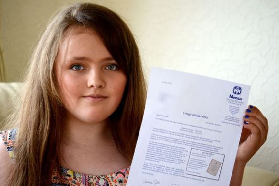 Gadis Cantik 12 Tahun Ini Punya IQ Lebih Tinggi dari Albert Einstein - JPNN.COM