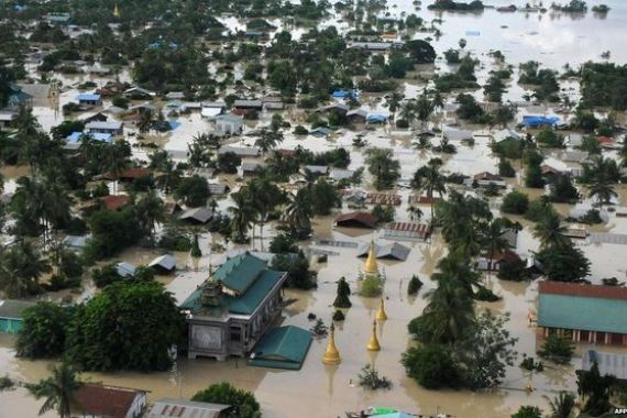 Korban Tewas Banjir Myanmar Diperkirakan Meningkat Drastis - JPNN.COM