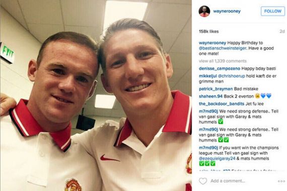 Postingan Rooney di Instagram Bikin Sponsor Baru United Kesal - JPNN.COM