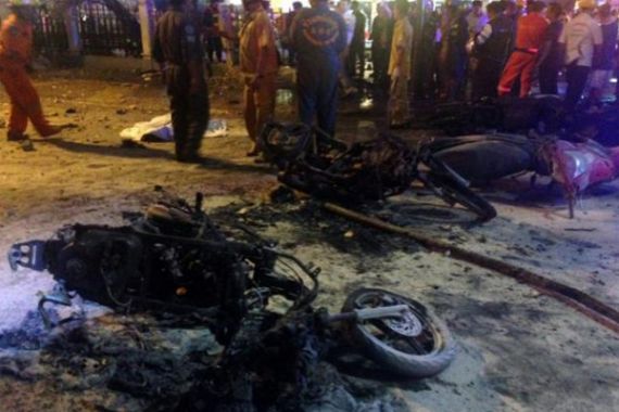 Bom Bangkok: Meledak di Dekat Kuil Hindu Ternama, Puluhan Turis Asia jadi Korban - JPNN.COM