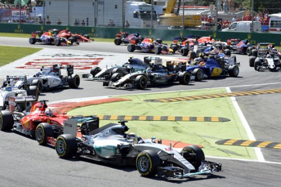 Hamilton Juara GP Italia, Rosberg Kandas di 2 Lap Terakhir - JPNN.COM