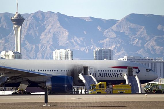 Pesawat British Airways yang Bawa 159 Penumpang Terbakar - JPNN.COM