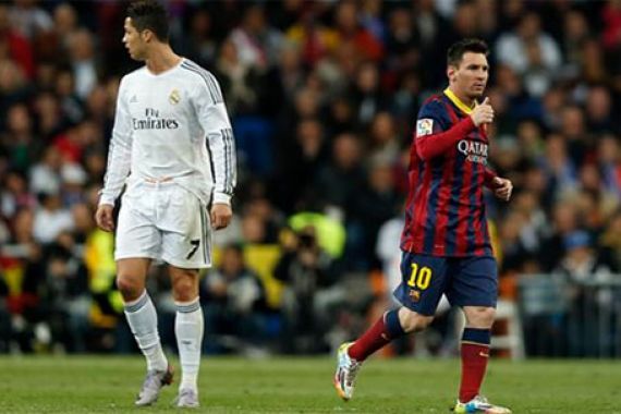 Seperti Ini Reaksi Ronaldo saat Diteriaki Messi.. Messi... - JPNN.COM
