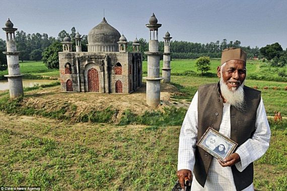 Kisah Pria Miskin Bangun Replika Taj Mahal Demi Cintanya pada Istri - JPNN.COM