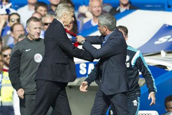 Lagi... Mourinho dan Wenger Ogah Salaman - JPNN.COM