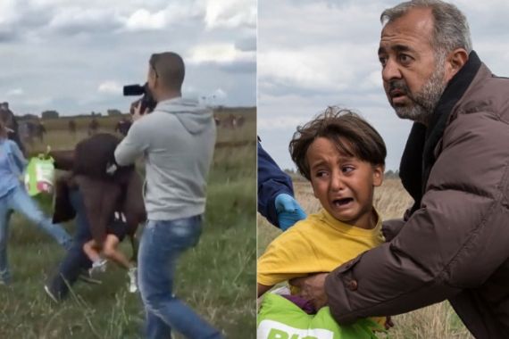 Pengungsi Tua Syria yang Ditendang Reporter Itu Ditawari Pekerjaan Pelatih di Madrid - JPNN.COM