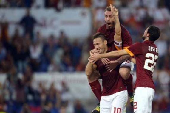 Totti Cetak Gol, Roma Imbang Kontra Tim Medioker - JPNN.COM