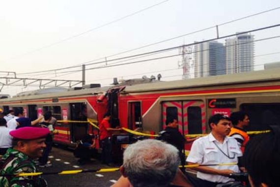 Setelah Diperiksa, Ternyata Ini Penyebab Kecelakaan KRL di Stasiun Juanda - JPNN.COM