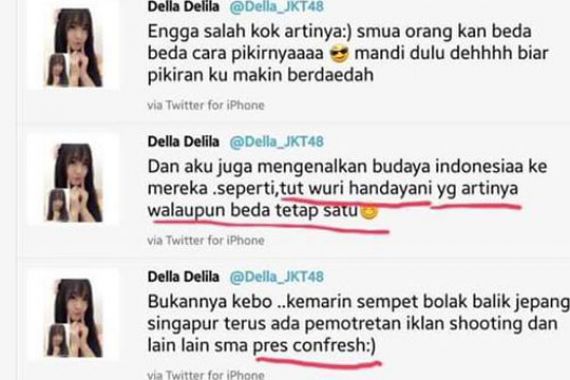 Wajar Della JKT 48 Keliru Artikan Tut Wuri Handayani, JJ Rizal: Presiden Aja... - JPNN.COM