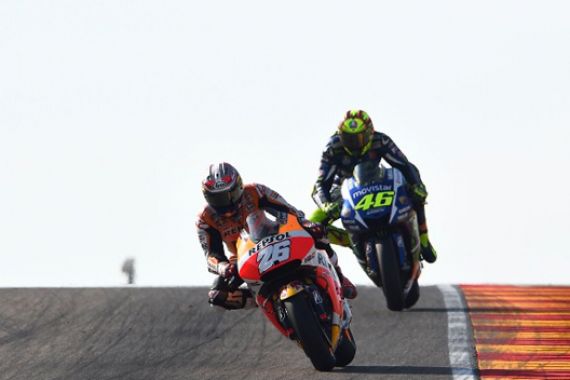 MotoGP Aragon: Lorenzo Menang, Pedrosa Kalahkan Rossi - JPNN.COM