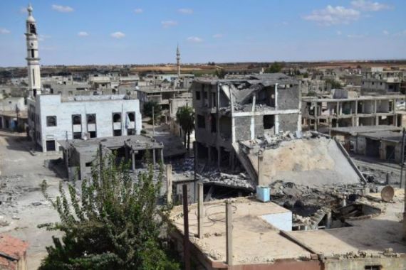 Lihat nih, Serangan Pertama Rusia Hancurkan Kota Homs, Suriah - JPNN.COM