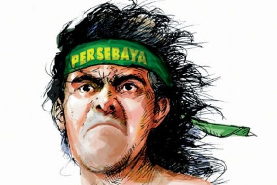 Sejarah 'Ndas Mangap', si Rambo Kebanggaan Persebaya - JPNN.COM