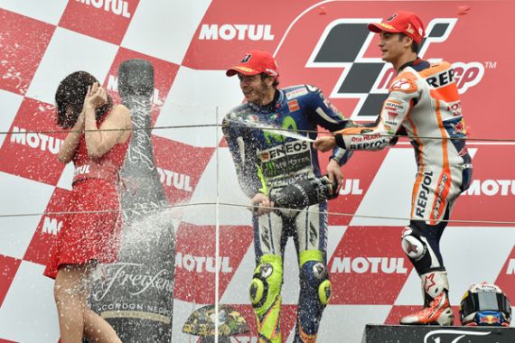 Cerita Rossi tentang Dramatisnya Balapan Basah di Motegi - JPNN.COM