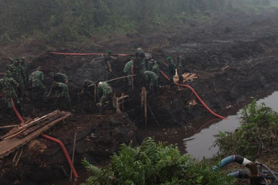 Sistem Kanal Cara Efektif Atasi Kebakaran Hutan dan Lahan, Ini Penjelasannya - JPNN.COM
