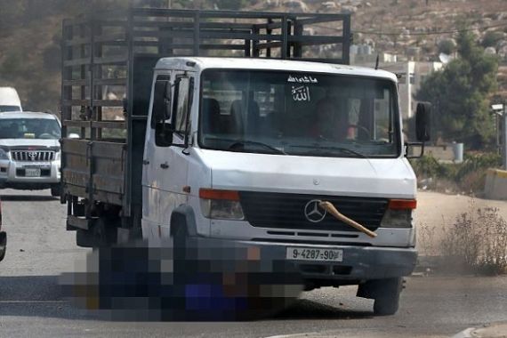 Foto-Foto Pria Israel Penyerang Truk Palestina Tewas Digilas sampai Begini - JPNN.COM