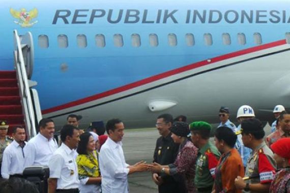 Dari AS, Jokowi Berkantor di Kabupaten OKI - JPNN.COM