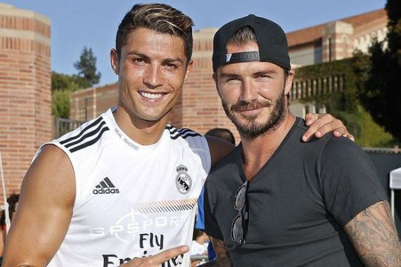 Ronaldo, Tolong Dengarkan Saran David Beckham Ini - JPNN.COM