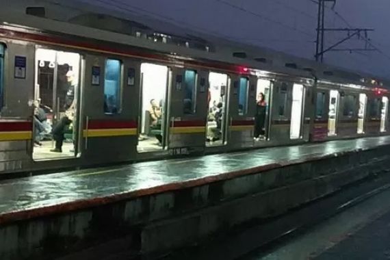 Pohon Tumbang di Jalur Kereta Bogor-Jakarta, KRL Tersendat di Depok - JPNN.COM