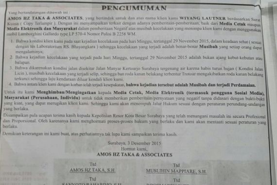 Lamborghini Maut Jadi Berita di Jerman, Warga Indonesia Ikut Malu - JPNN.COM