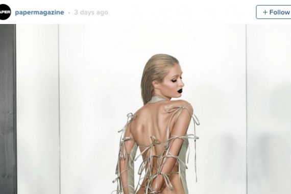 Hot, Paris Hilton Pamer Tubuh Bagian Belakang - JPNN.COM