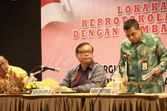 Sekjen DPD Dorong Pemerintah Terbitkan PP Keprotokolan - JPNN.COM