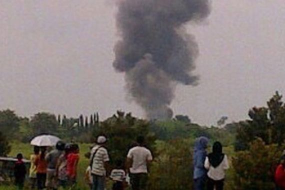 UPDATE: Pesawat TNI AU Hancur Terbakar, 2 Tewas - JPNN.COM