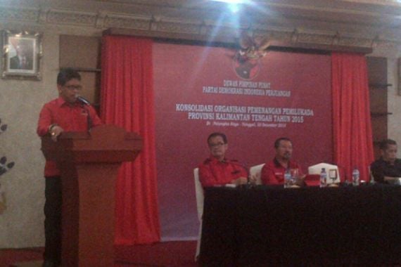 Demi Nomor Urut 2, PDIP Rapatkan Barisan di Kalimantan Tengah - JPNN.COM