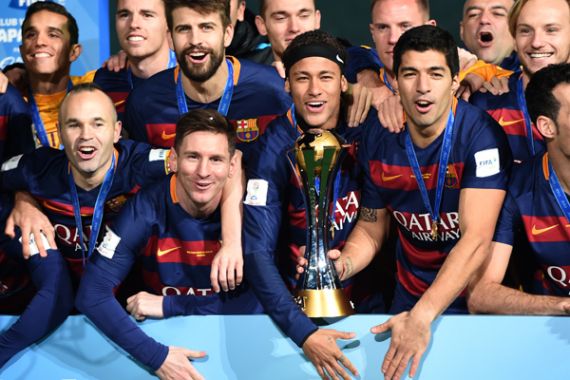 Barcelona Catat Hattrick Juara Dunia - JPNN.COM