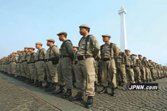 Seperti Ini Kesibukan Satpol PP Saat Libur - JPNN.COM