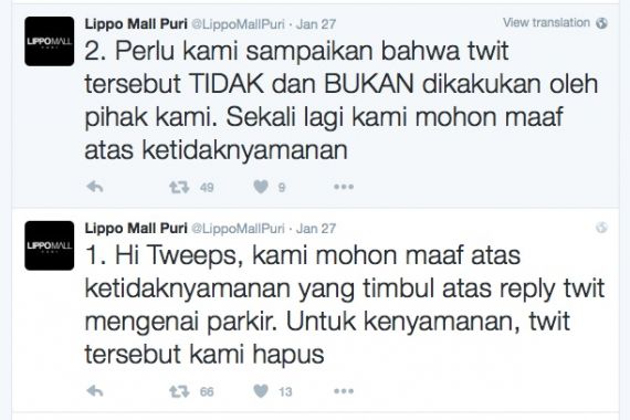 Diserang Hastag #KamiKereLippoMall, Akun Resmi Lippo Mall Langsung Bereaksi! - JPNN.COM
