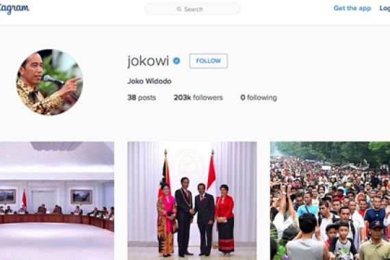 Ini Dia Akun Instagram Resmi Jokowi - JPNN.COM