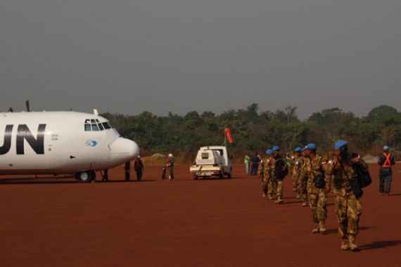 175 Prajurit TNI Kontingen Garuda Tiba di Kongo - JPNN.COM