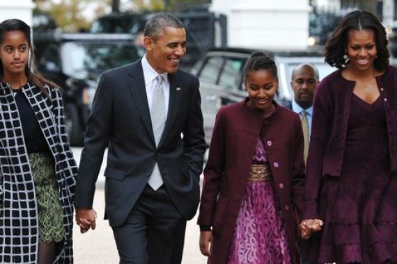 Dua Putri Obama Suka Dongkol di Gedung Putih - JPNN.COM