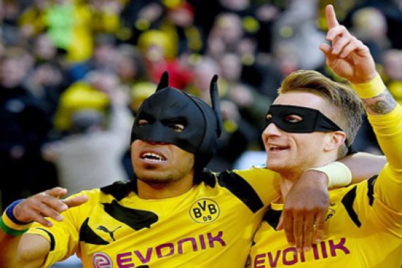 Batman dan Robin Garang, Dortmund ke Semifinal - JPNN.COM