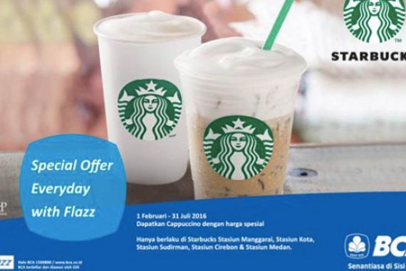 Dapatkan Harga Spesial Starbucks dengan Kartu Flazz - JPNN.COM