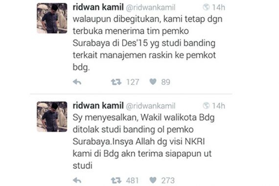 Curhat di Twitter, Ridwan Kamil Dianggap Lebay - JPNN.COM
