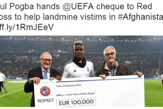 Salut, Bintang Juventus Donasikan Dana untuk Korban Perang - JPNN.COM