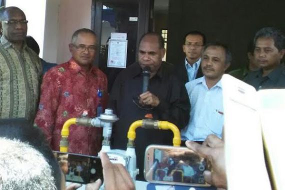 Keren, PGN Salurkan Gas ke 3.898 Rumah di Papua - JPNN.COM