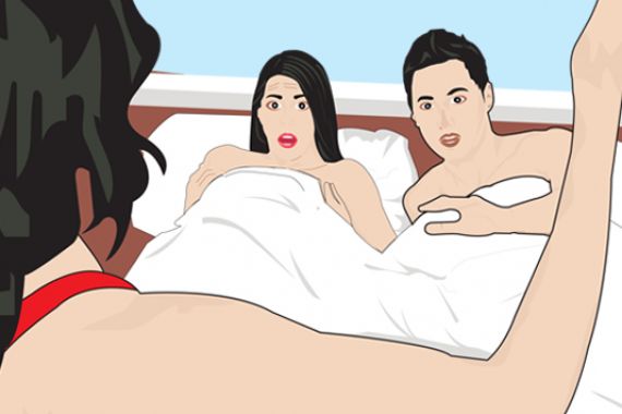 KAPOK! Niatnya Selingkuh, Suami Istri Malah tak Sengaja Ketemu di Hotel - JPNN.COM